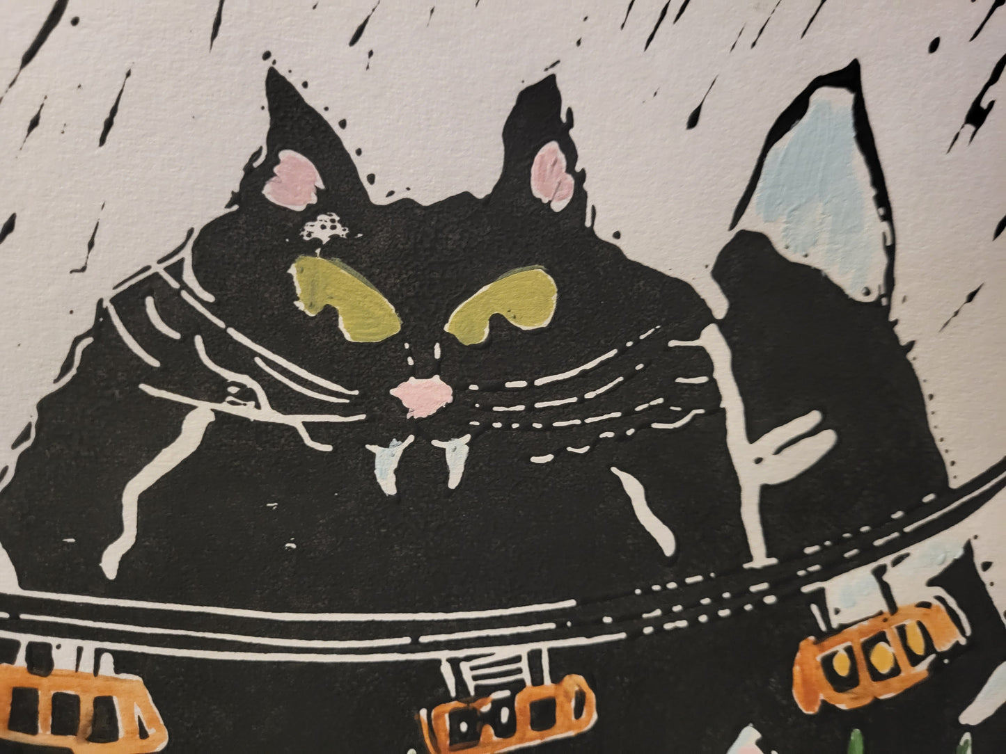 Yule Cat - Original Art