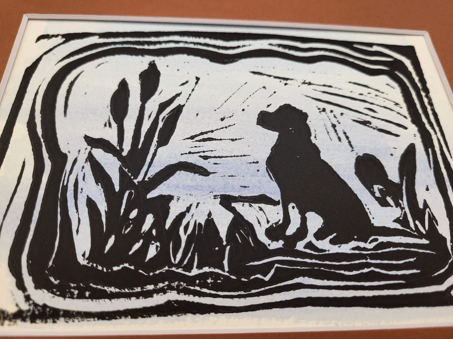 Lab at the Lake - Original Art