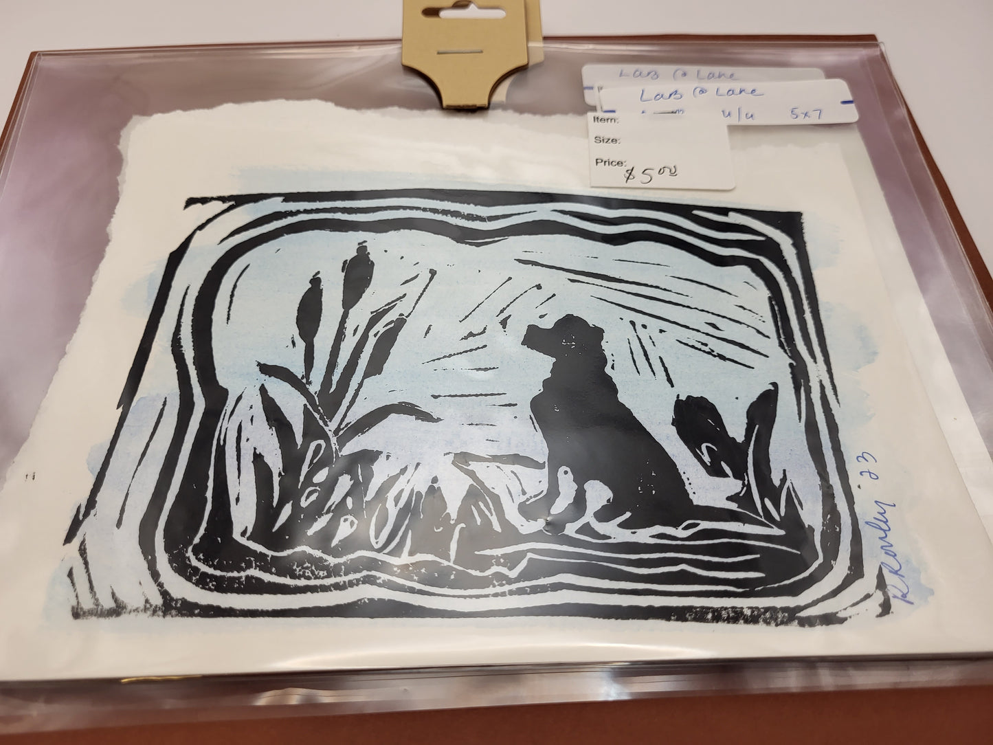 Lab at the Lake - Original Art