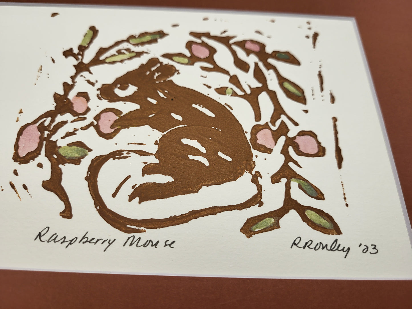 Raspberry Mouse - Original Art