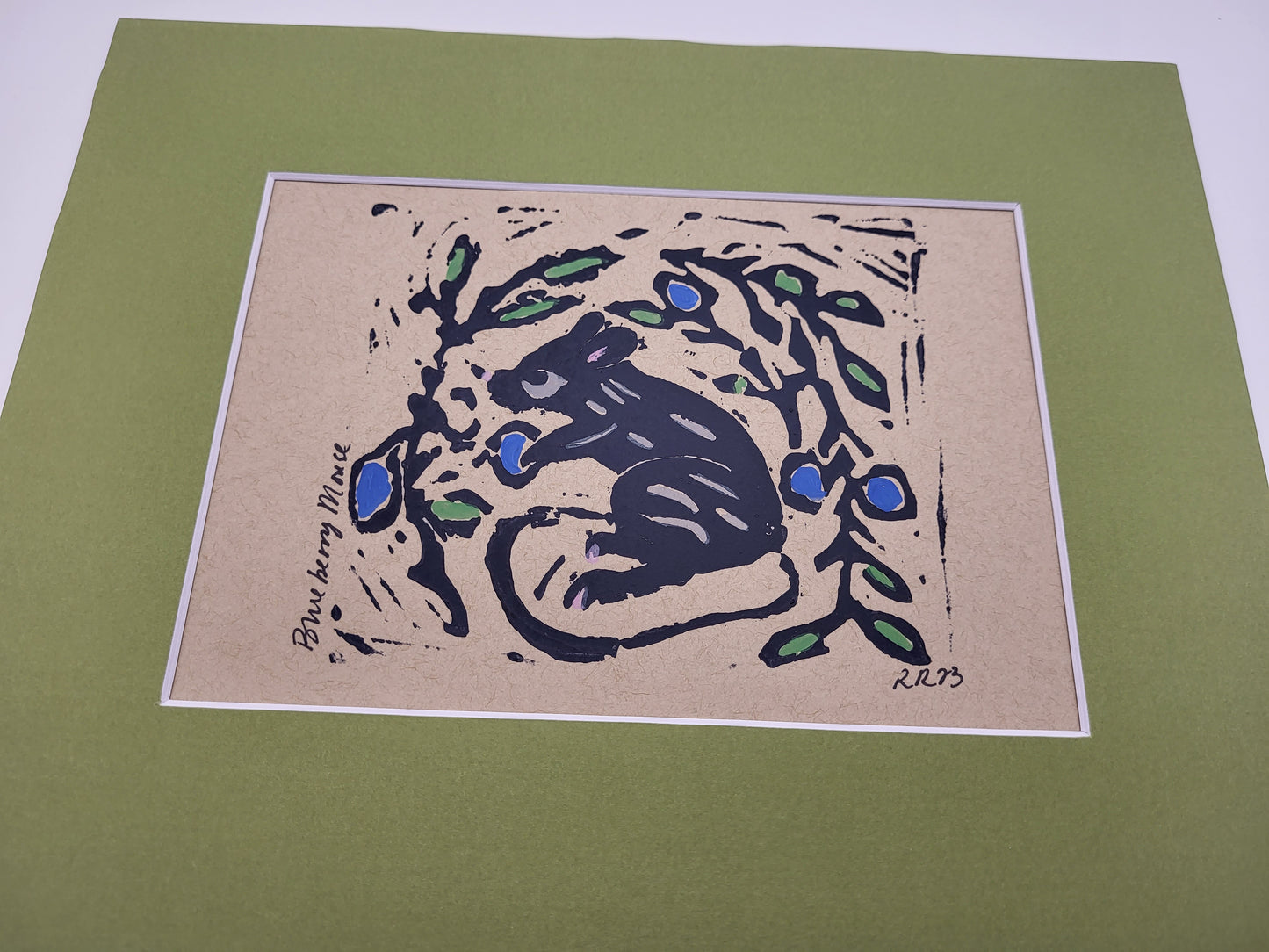 Blueberry Mouse - Original Art