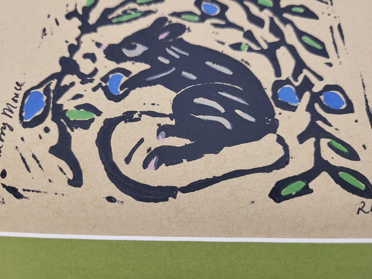 Blueberry Mouse - Original Art
