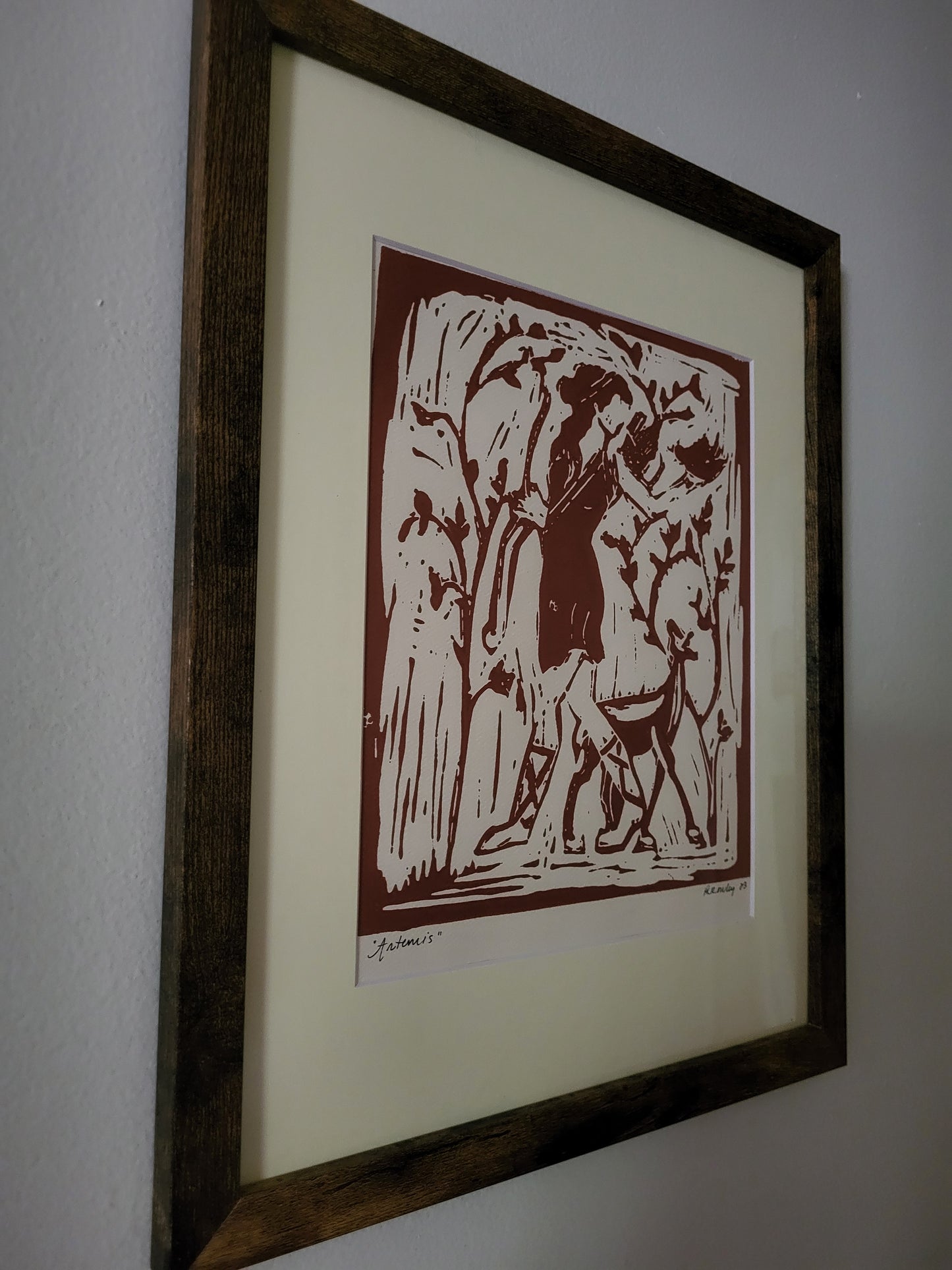 Artemis - Original Art - Framed