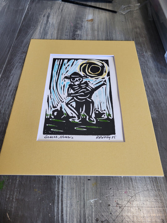 Desert Music-Tint- Original Art