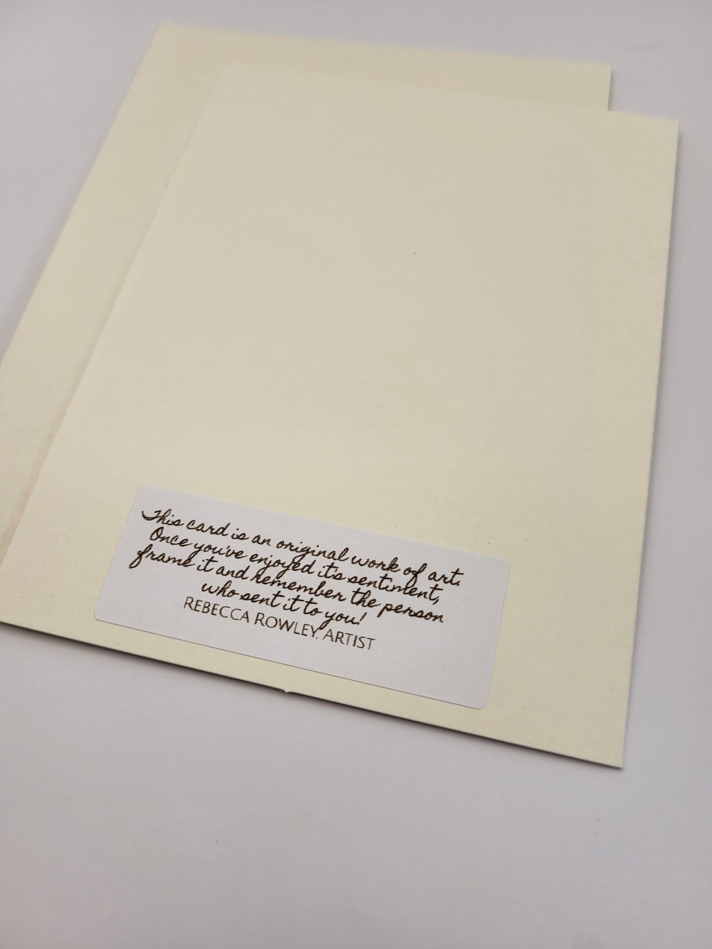 Greeting Card - Peaches