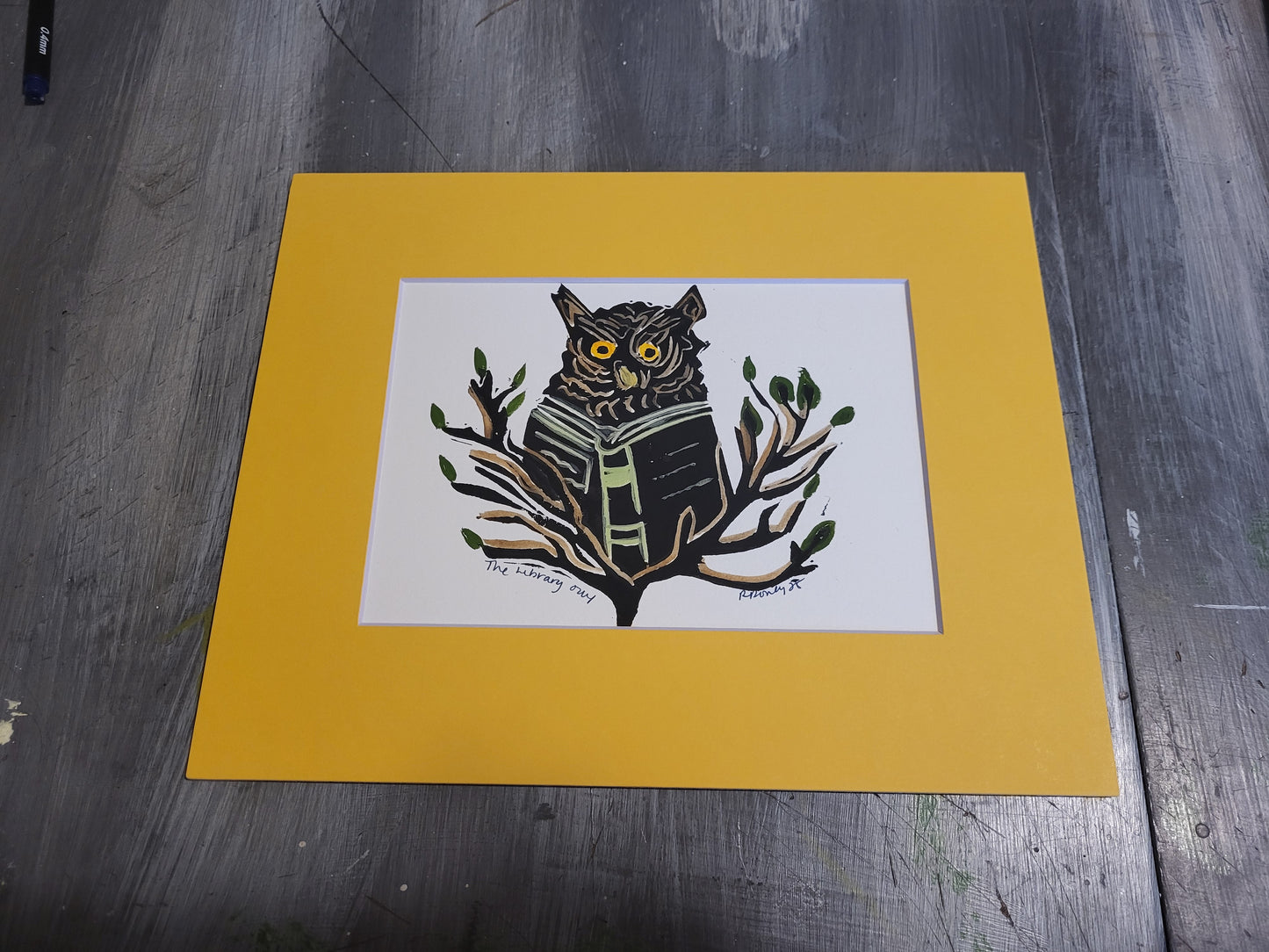 The Library Owl - Original Art