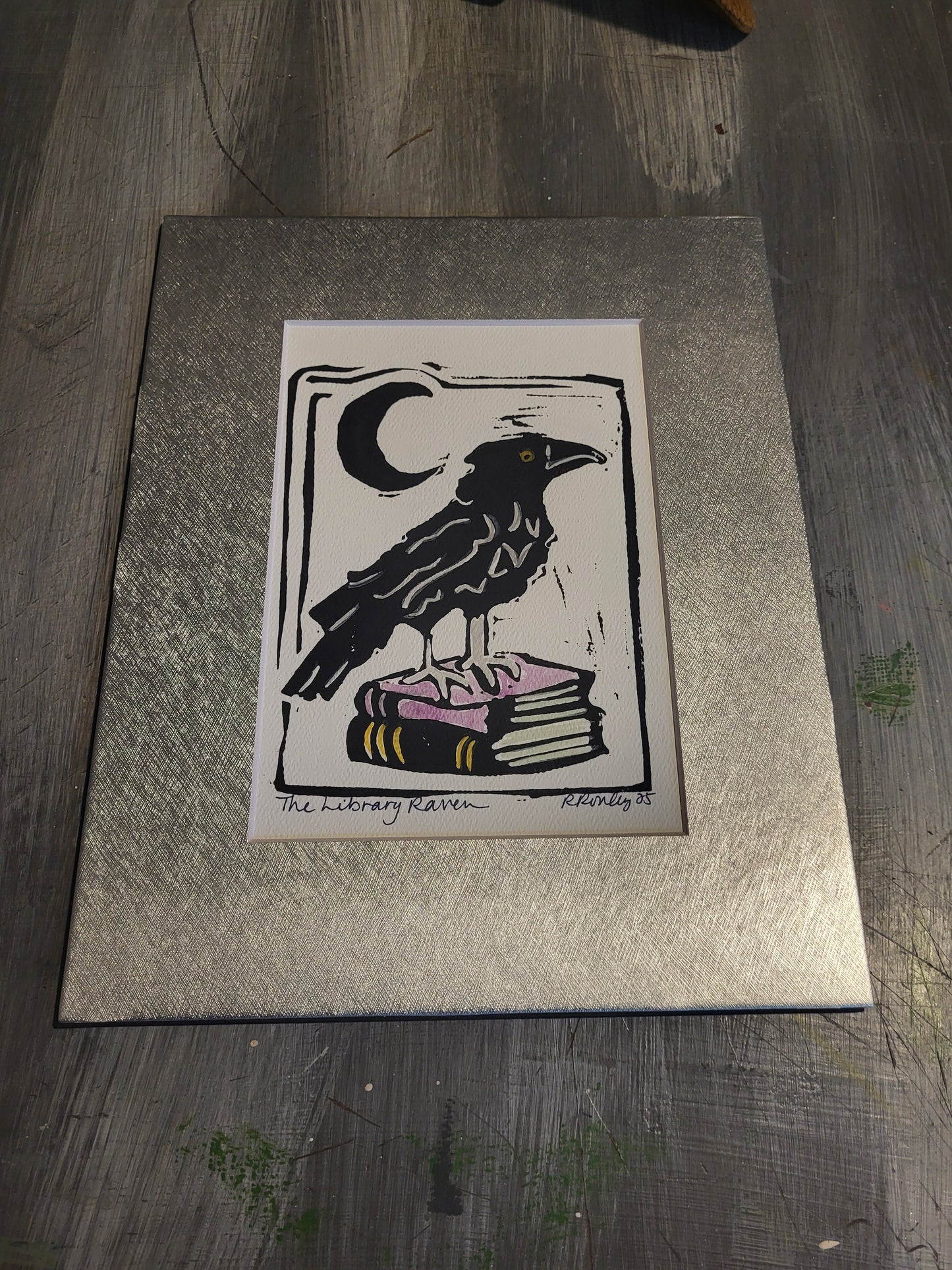 The Library Raven - Original Art