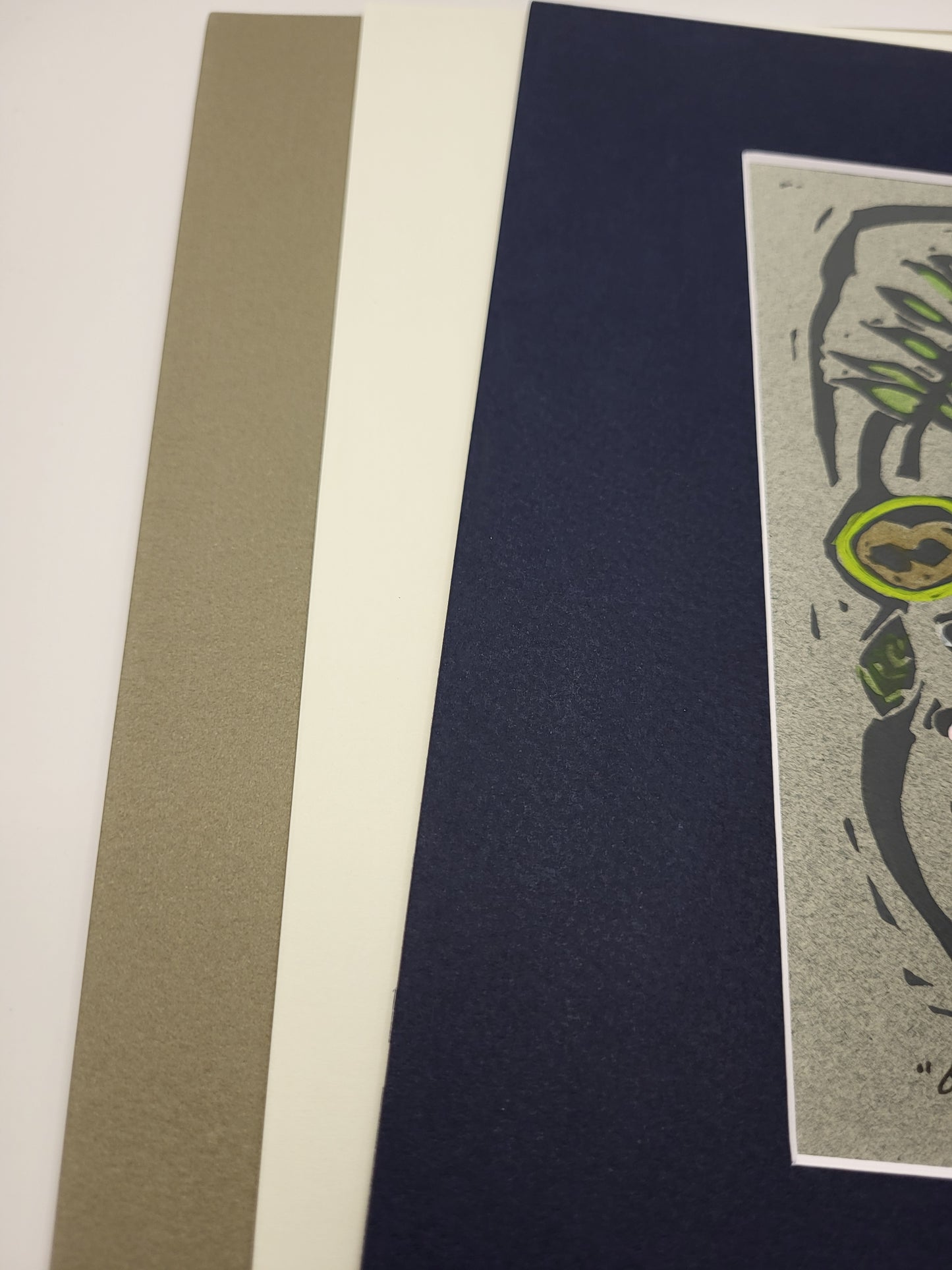 Squirrel in Black Walnut Tree - Original Art