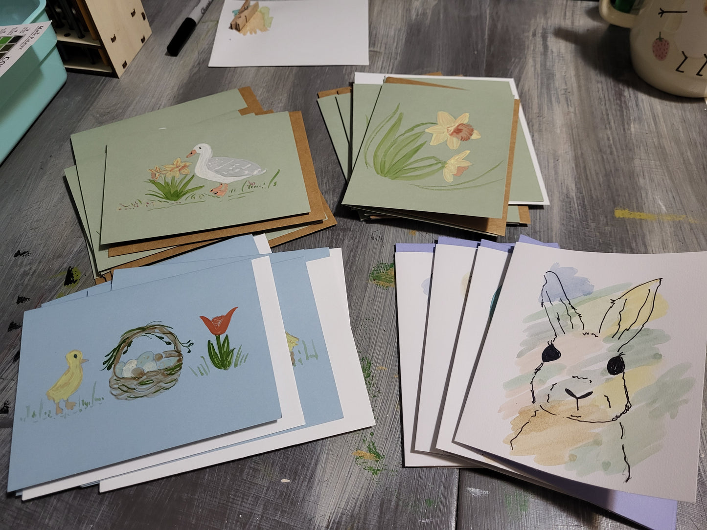 Greeting Card - Daffodils