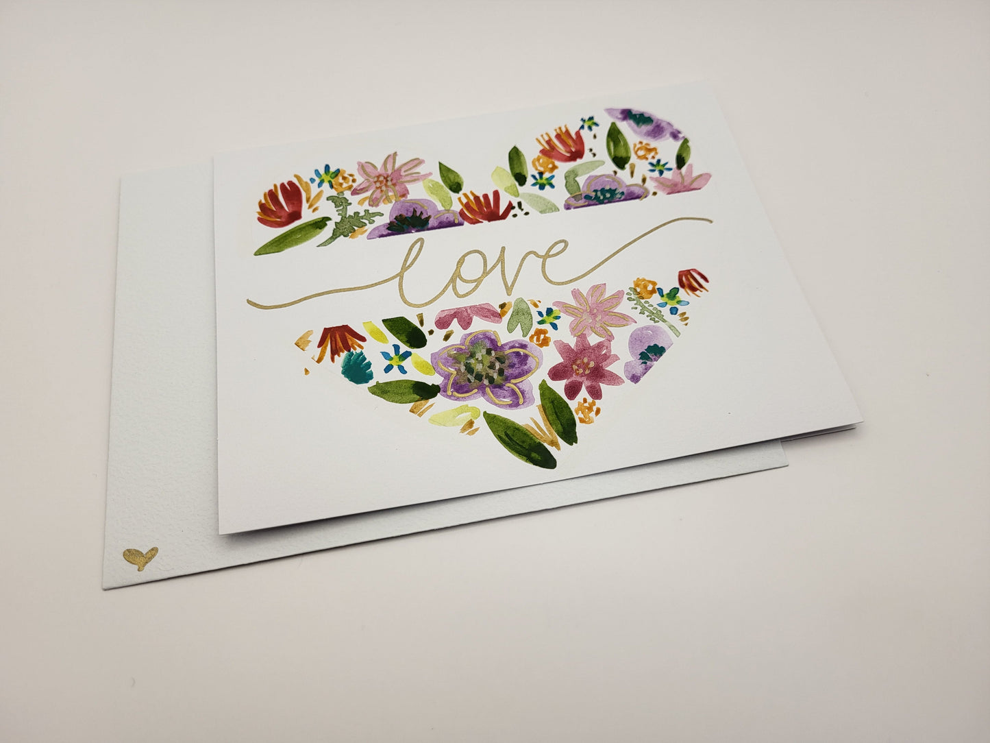 Greeting Card - Heart with Love