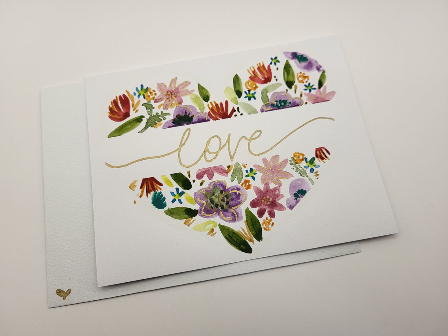 Greeting Card - Heart with Love