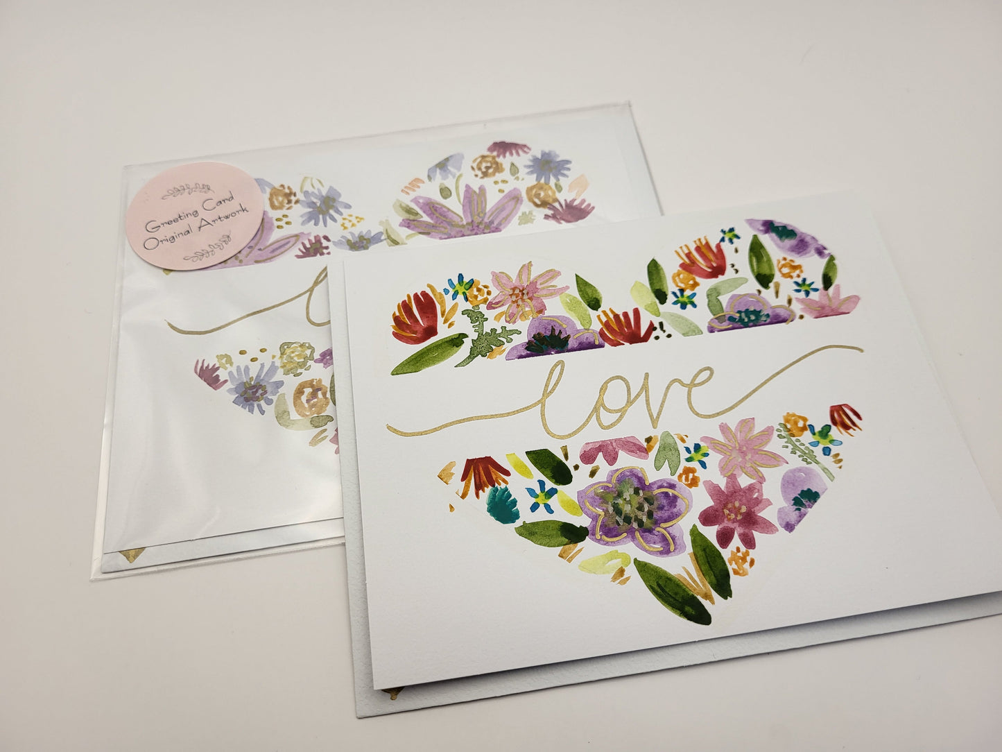 Greeting Card - Heart with Love