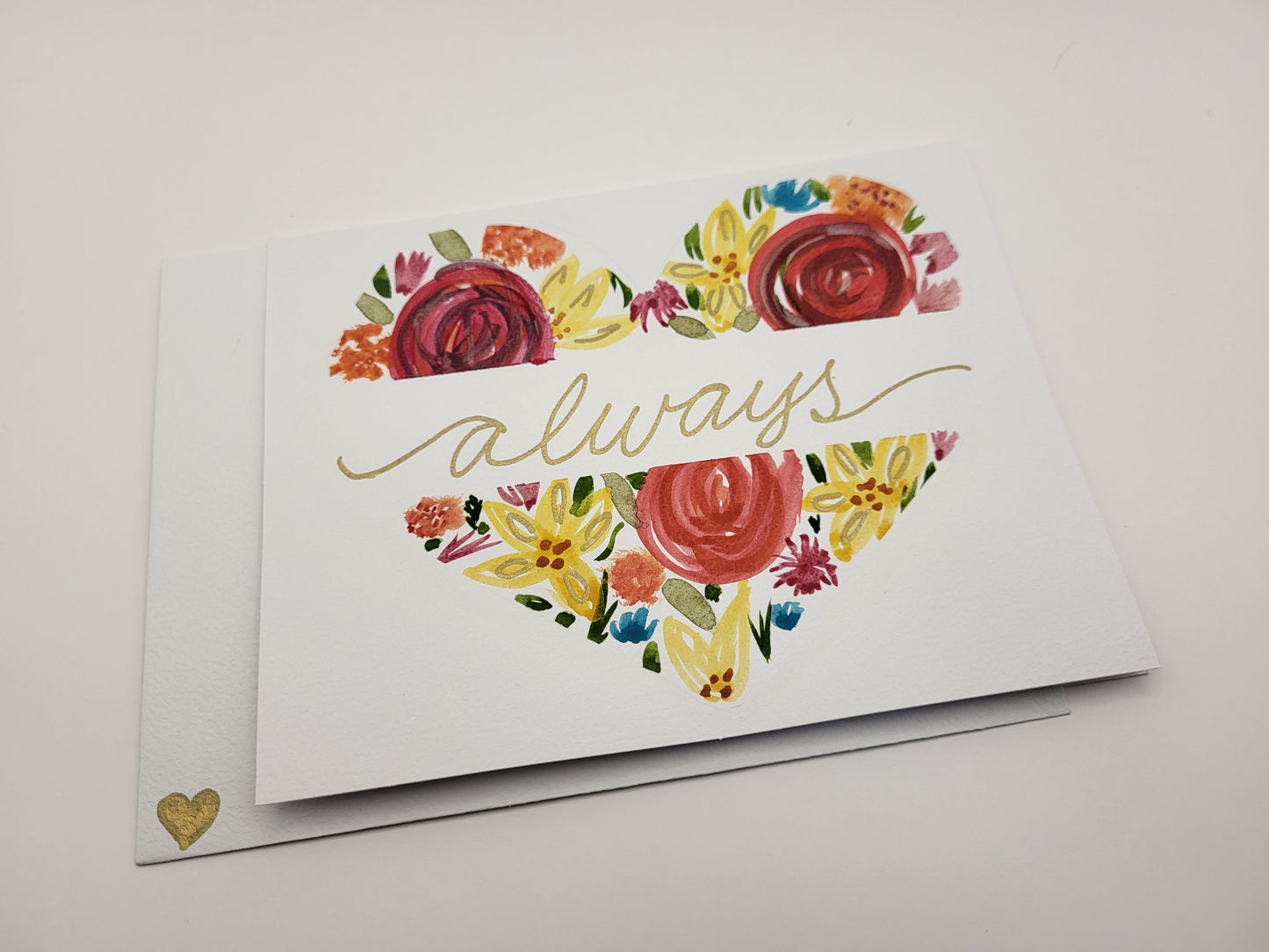 Greeting Card - Heart with Always