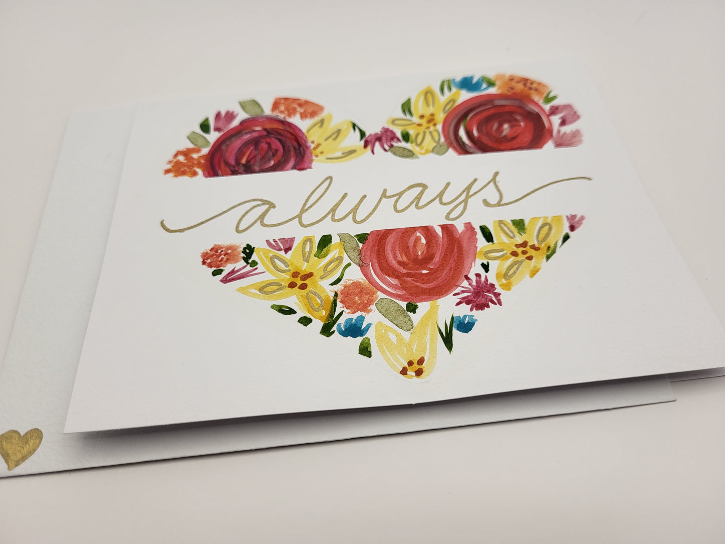 Greeting Card - Heart with Always