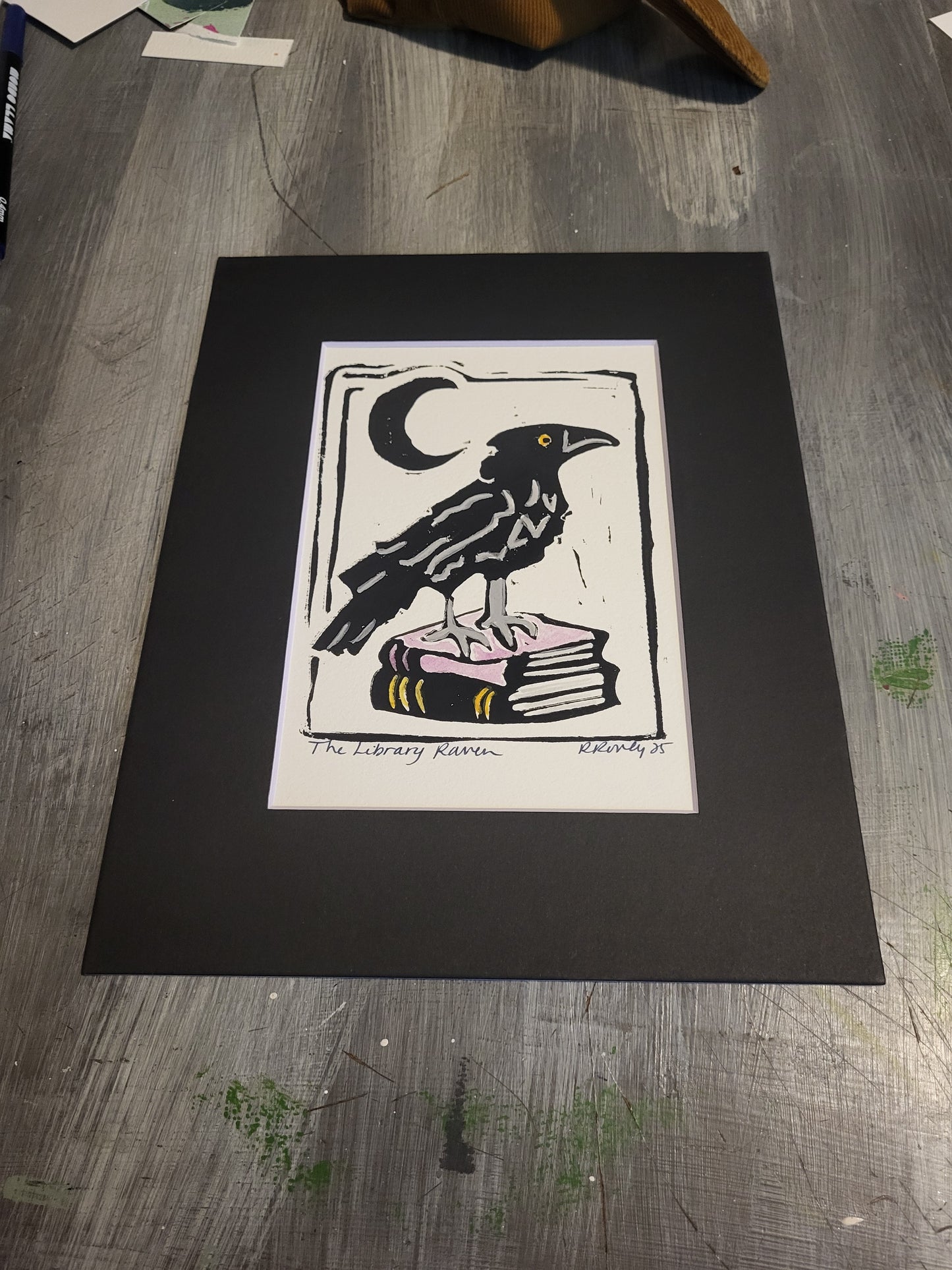 The Library Raven - Original Art