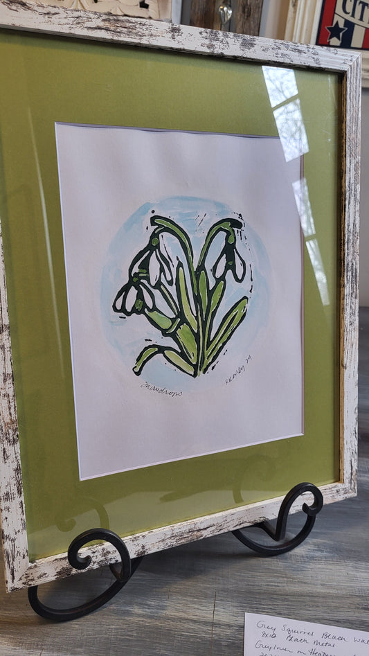 Snowdrops-11x14-Original Art