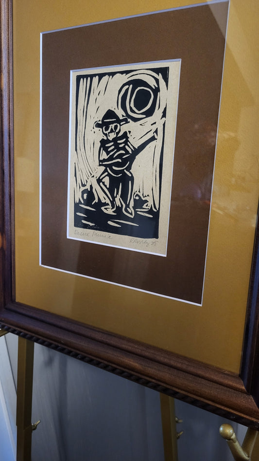 Desert Music-Framed- 11x14-Original Art